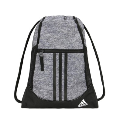 ADIDAS Training Alliance Sackpack Gray / Black