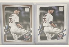 2021 Topps Update Gold /2021 JA Happ #US126 & Base