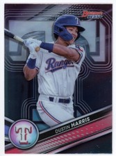 Dustin Harris 2022 Bowman's Best Baseball Top Prospects Base Card #TP-20