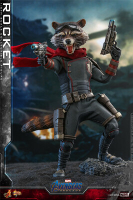 ホットトイズ 『アベンジャーズ／エンドゲーム』 1/6 ロケット MMS548 Hot Toys MMS548 Avengers Endgame Rocket 1/6 Figure | eBay