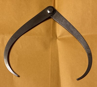 L S STARRETT CO OUTSIDE IMPROVED FIRM JOINT CALIPER 6 1/2  ATHOL MASS USA
