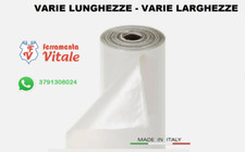 TELO TELONE IN POLIETILENE TRASPARENTE SERRA SERRE TUNNEL COPERTURE VARIE MISURE