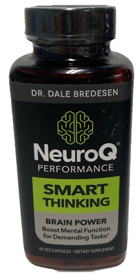 NeuroQ Perfomance Smart Thinking Brain Power 60ct Life Seasons 6/2025 #1423