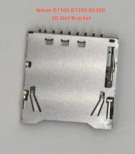 New SD Memory Card Slot Holder for Nikon D7100 D7200 D5300 Repair Part SD Card