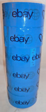 6 Blue Rolls eBay Packing Tape Packaging Shipping 2" 75 Yard Free Shipping