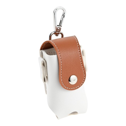 Borsa per palline da golf in pelle PU da appendere borsa da golf/cintura custodia per sport all'aperto quartier generale - Foto 4 di 15