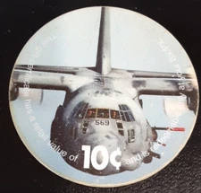 KL# M136    2nd  Print  2A10  10 cents AAFES  Pogs from 2003 printing Very Fine