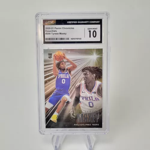 Tyrese Maxey 2020-21 Chronicles Essentials #208 CGC 10 GEM MINT