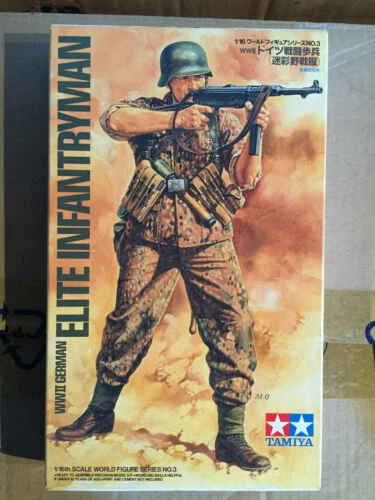 Personaggi e figure Tamiya scala 1:16 per il modellismo statico