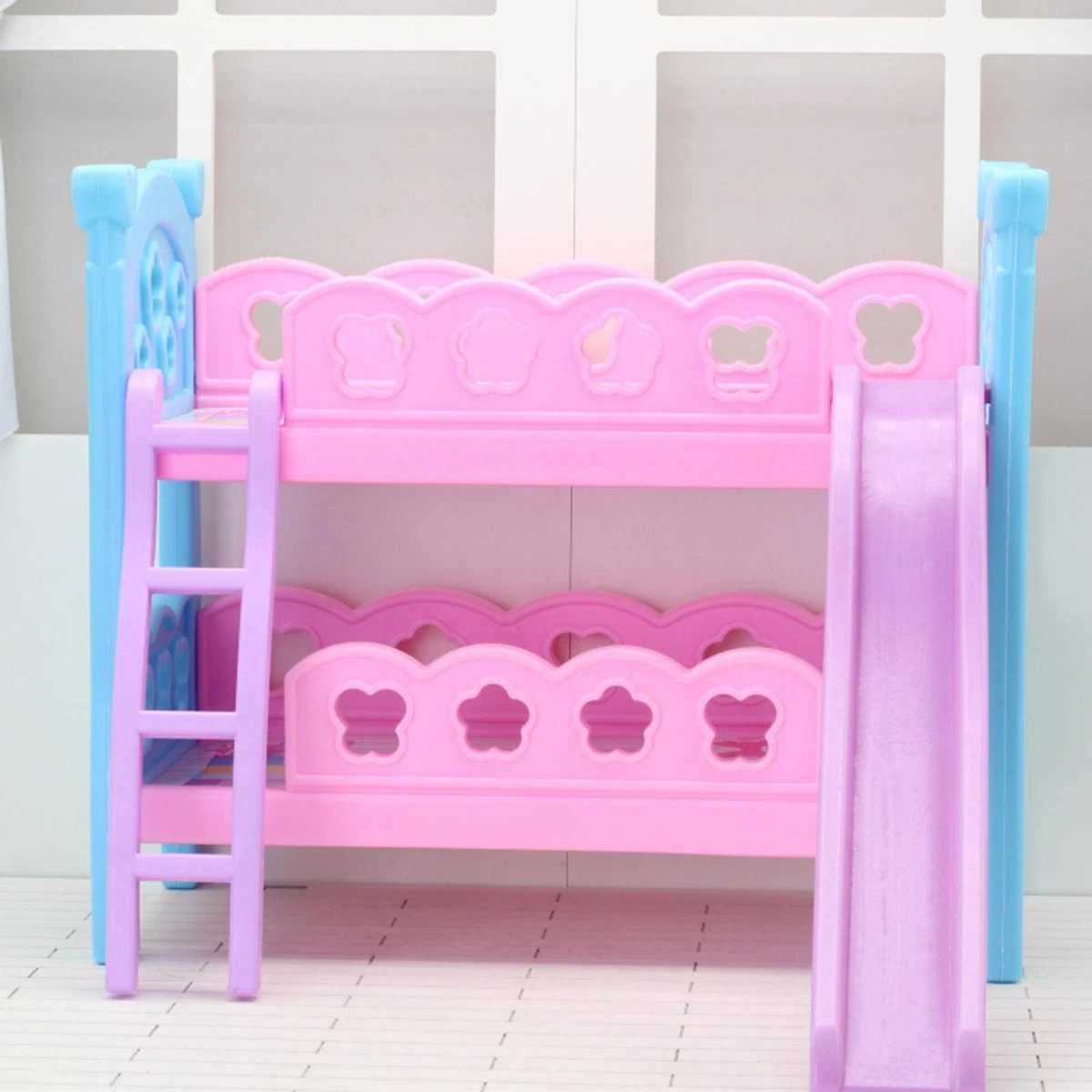 12 inch Doll Furniture Doll Bunk Bed for 12inch Doll DIY eBay