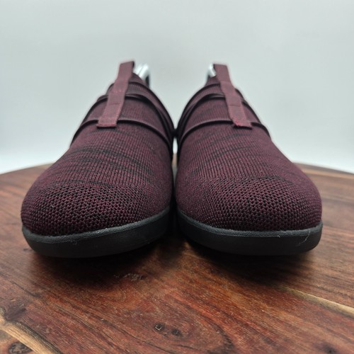 Abeo Emely Mule Shoes Women's 10 Purple Knit Comfort Slip On Walking Sneakers - Picture 2 of 12