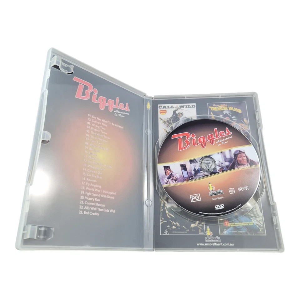Biggles Adventures In Time DVD (Region ALL) Neil Dickson - Umbrella - Image 2 of 3