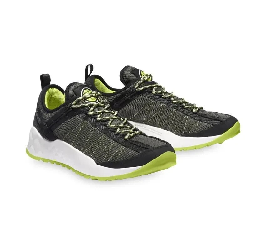 Timberland Shoes Mens 12 Solar Wave Hiking Sneakers Dark Green Mesh Low Top NEW Timberland Solar Wave Lt Low Trainers Dark Green Mesh  main image 4