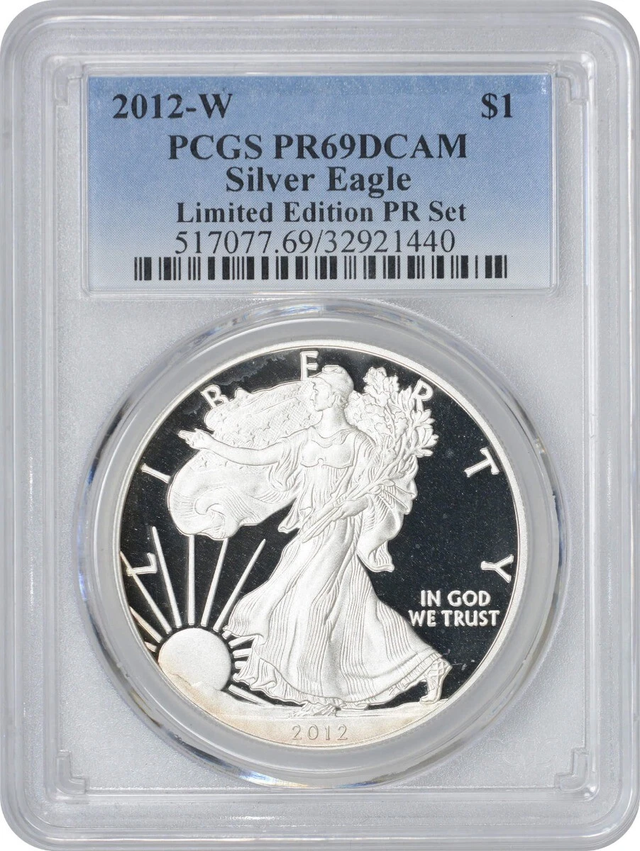 American Eagle PCGS 2012 Silver Bullion Coins for sale | eBay