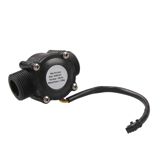 G3 / 4 Water Flow Sensor Schalter Hall Effekt Flow Meter Counter 1-60L/min