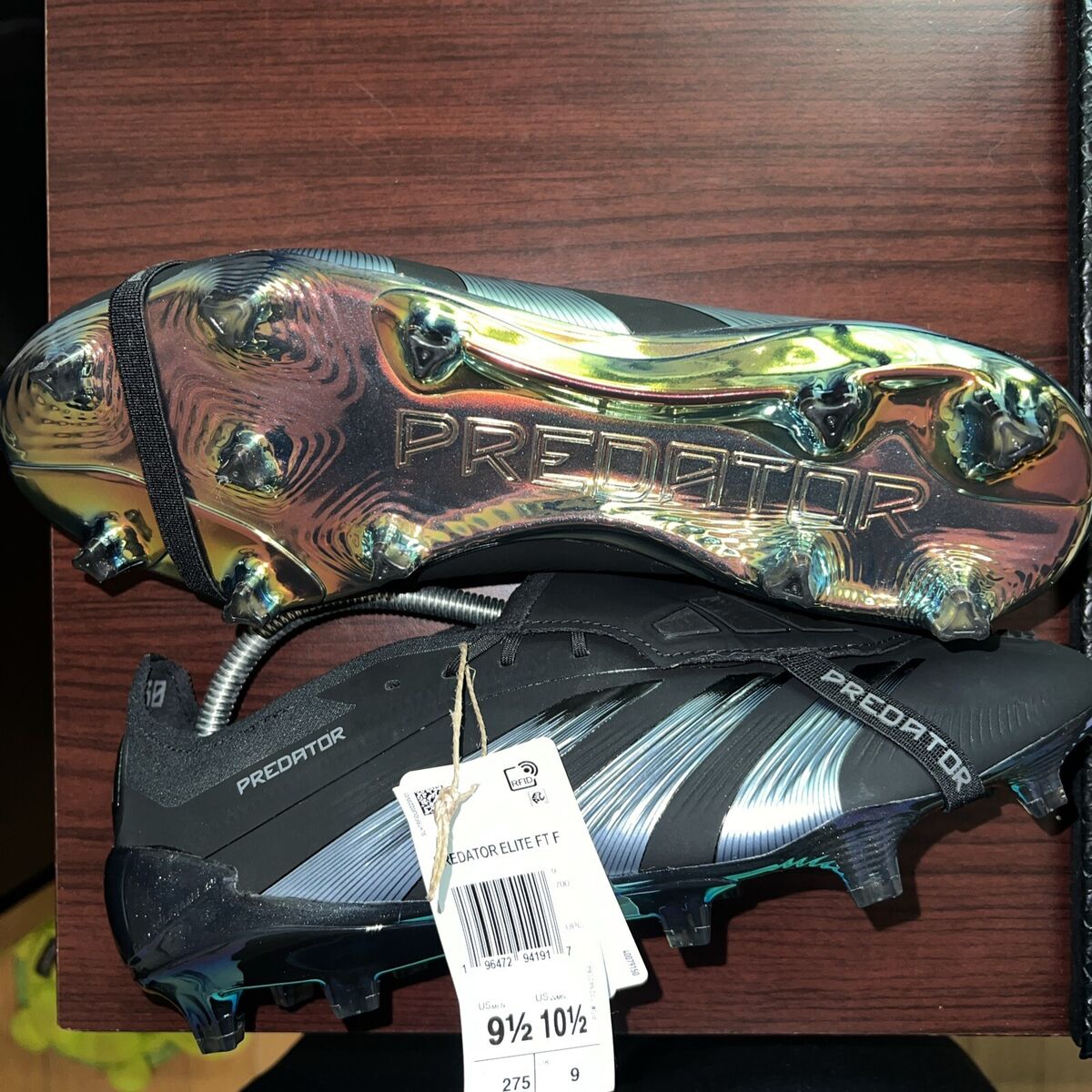 Brand new adidas Predator Elite FT FG Black size US 9.5 Brand new adidas Predator Elite FT FG Black size US 9.5