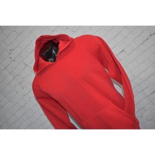 Adidas Hoodie Pullover Mens Size Large Performance Polyester Cotton Front Pocket