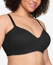 NWT Warner's Women's No Side Effects Underarm-Smoothing Wireless Bra, 34C