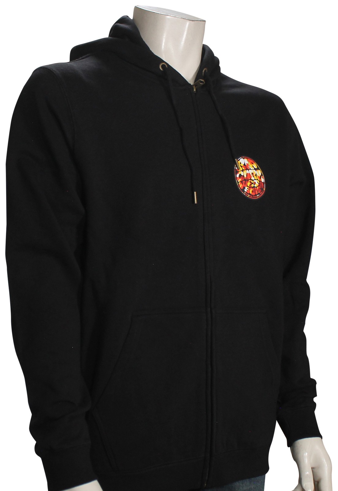 Толстовка с капюшоном на молнии со значком Rip Curl Wettie Passage - Черный - Новинка 11990₽