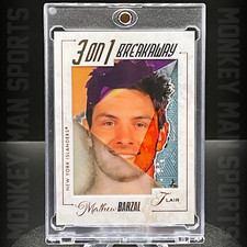 2025-26 Flair - Mathew Barzal CASE HIT SSP - 3 ON 1 BREAKAWAY #BW-12 ISLANDERS