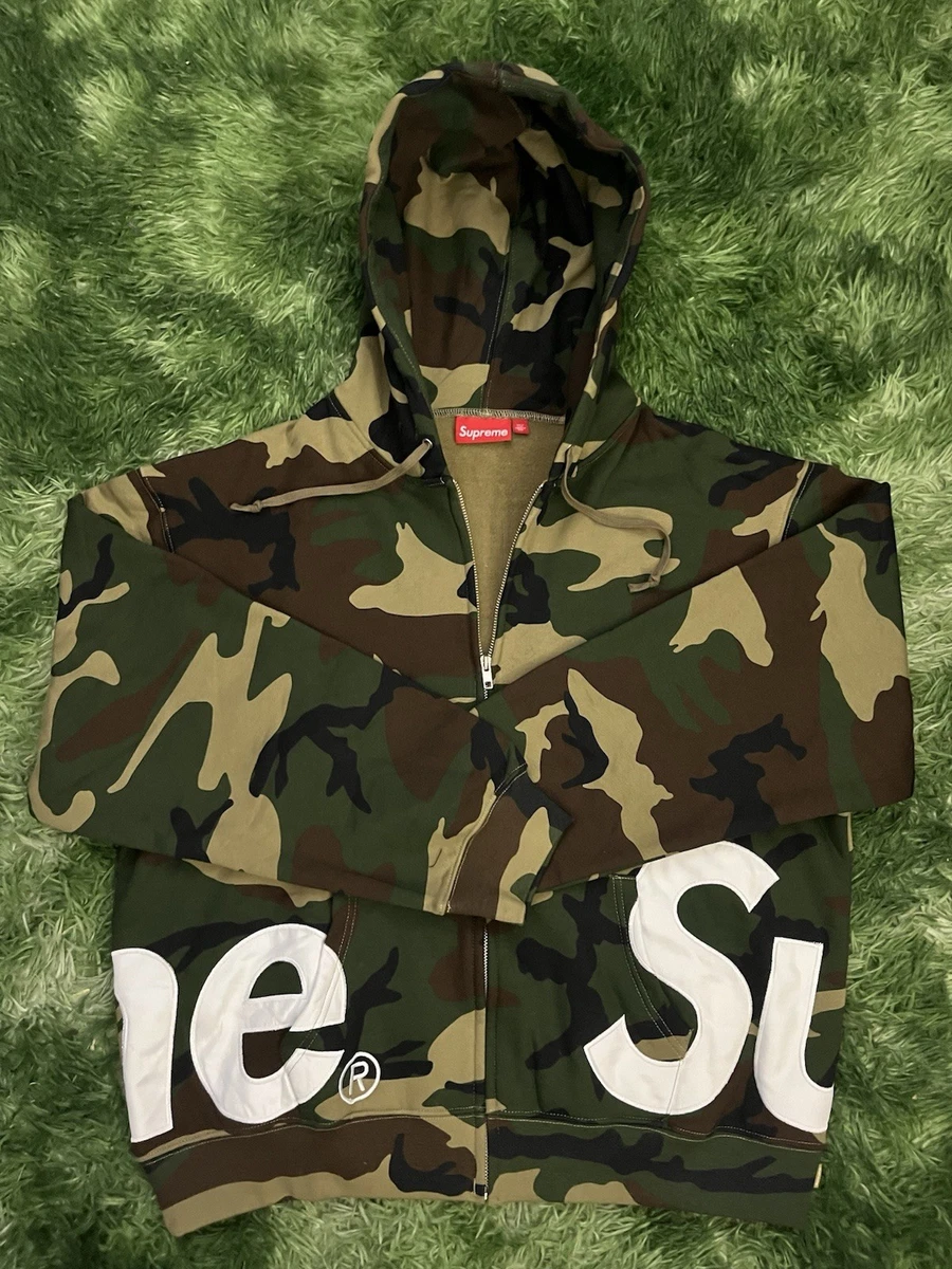 Supreme Camouflage Regular Size Hoodies & Sweatshirts for Men for
