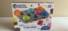 Learning Resources Smart Snacks Shape Sorting Cupcakes 17pc 18 mo LER7347
