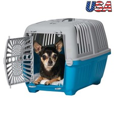 19" Travel Pet Carrier Portable Dog Cat Hard-Sided Travel Lightweight Kennel US