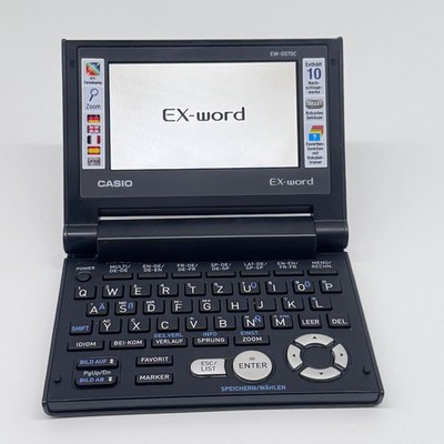 Casio EW-G570C EX-Word Elektronisches Wörterbuch Digitaler Übersetzer