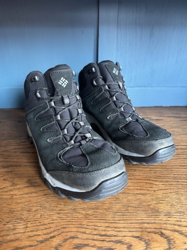 Columbia - Buxton Peak Mid Waterproof Hiking Boots - Men's - Black - UK Size 8 - Picture 9 of 14