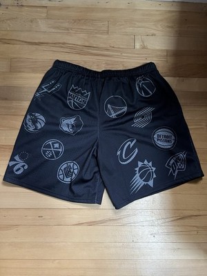 OVO NBA Black Lounge Shorts L Los Angeles Lakers Miami Heat Cavaliers Sacramento