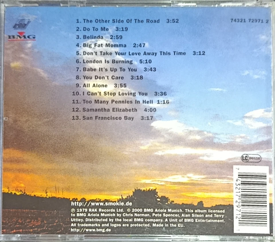 The Other Side of the Road von Smokie | CD | Zustand sehr gut - Bild 3 von 3