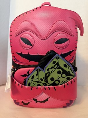 BNWT Loungefly Disney NBC Oogie Boogie Pop Cosplay NYCC Mini Backpack Pink