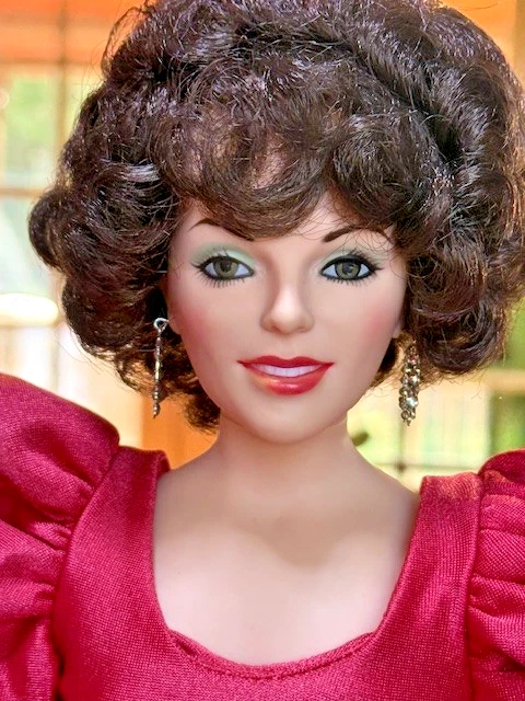 1985 World Doll Dynasty Alexis Colby 21" Doll with Stand Tag & Shoes No Box - Image 2 of 4