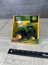 John Deere Monster Treads 37596 Ertl Tractor Toy In Box 