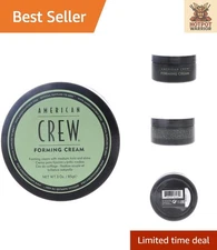 Medium Hold Men's Hair Cream - Flexible Styling, Unscented, 3 Oz (Pack of 2)