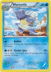 Wartortle 15/101 Plasma Blast Uncommon