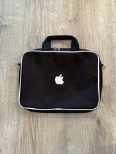 Vintage Apple Laptop Sleeve Neoprene Case MacBook Computer Black Silver 1990s