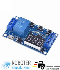 Automation Verzögerungsswitch Relais 4 Knöpfe DC-6-30V Timer Cycle Relay Control