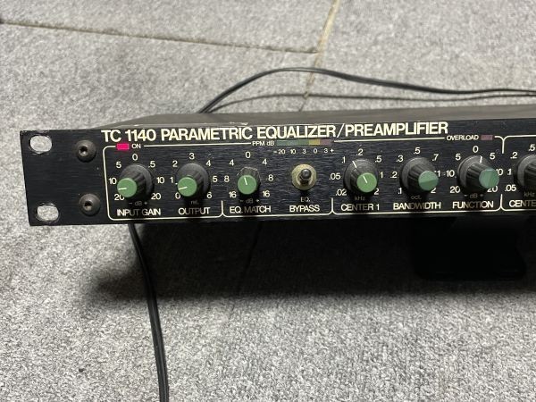 TC Electronic TC1140 Parametric Equalizer Preamplifier Rack