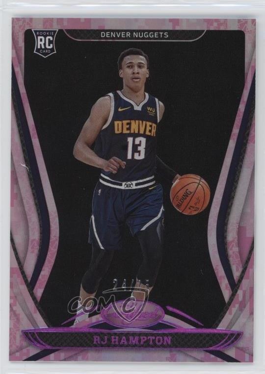 2020-21 Certified Mirror Camo 24/25 RJ Hampton #177 Rookie RC 1f8v