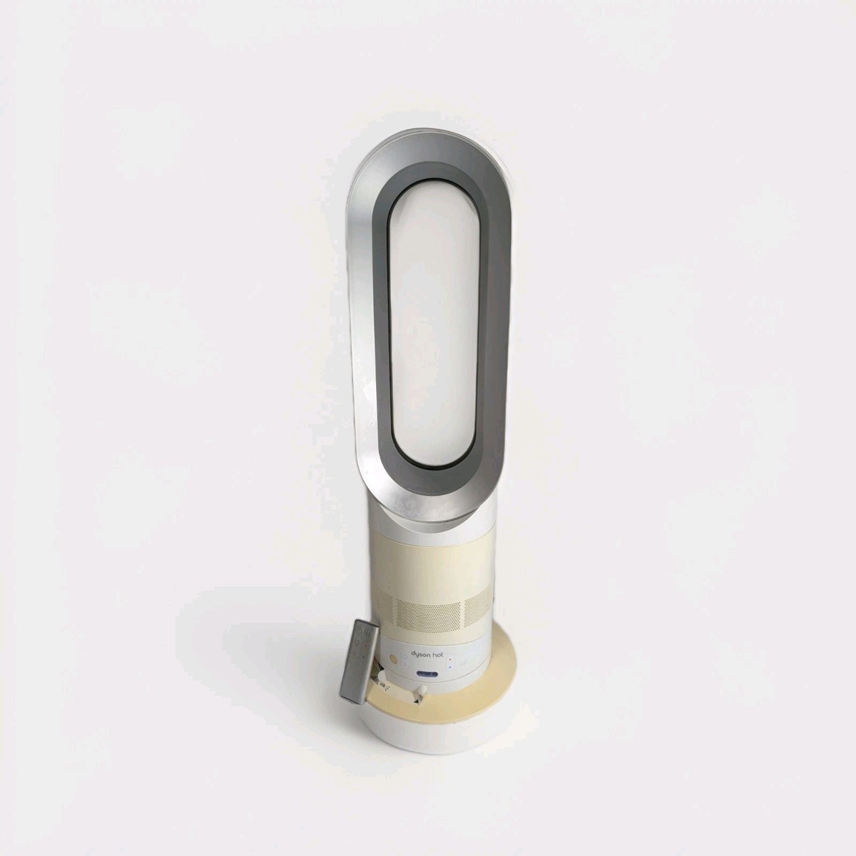 dyson hot＋cool AM04 Dyson AM04 Hot + Cool Bladeless Heater Fan White/Silver w/ Remote