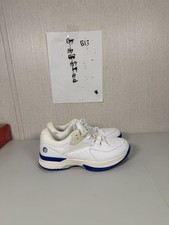 FitVille Unisex White Amadeus Tennis Pickleball Court Shoes W 10 /MN 8.5W