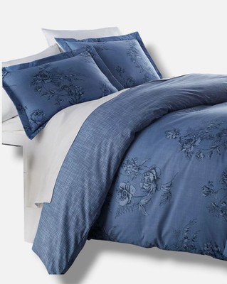 Southshore Fine Linens Blue Harmony Down Alternative 3-Pc. Comforter Set, King