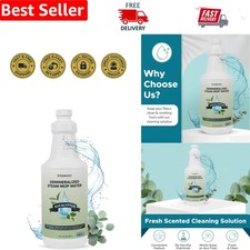 Ready-to-Use 32 Oz Steam Mop Water with Eucalyptus Mint for Strong Cleaning