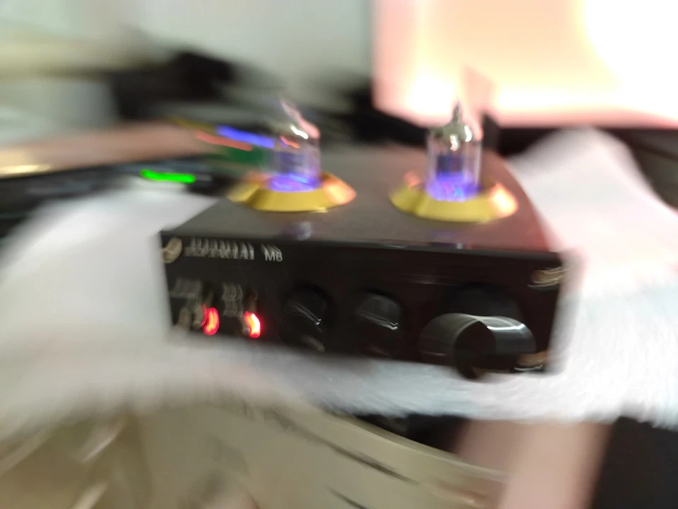 PJ.MIAOLAI M8 HiFi Amplificatore Bluetooth 6J1 Electron Tube TPA3116 - Immagine 2 di 4