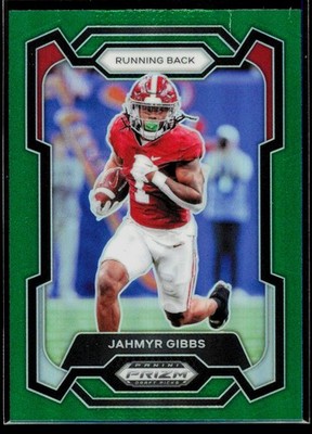 2024 Panini Prizm Draft Picks Green Jahmyr Gibbs Alabama Crimson Tide #44