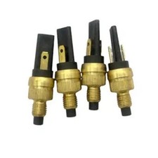 4pcs 6mm Copper Motorcycle Front Brake Light Switch Compatible for Big Twin Spor