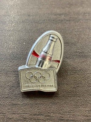 Athens Olympic '04 Official Pins Pin Badge, Coca Cola Japan[E14867]8e4
