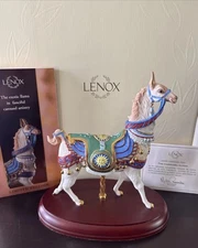 Lenox The Carousel Collection Llama Figurine Limited Edition 2007 BOX & COA