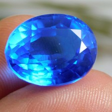 Certified 11 Ct Wonderful 100 Natural Top Color Tanzanite Loose Gemstone
